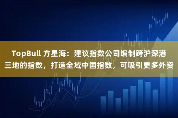 TopBull 方星海:建议指数公司编制跨沪深港三地的指数,打造全域中国指数,可吸引更多外资
